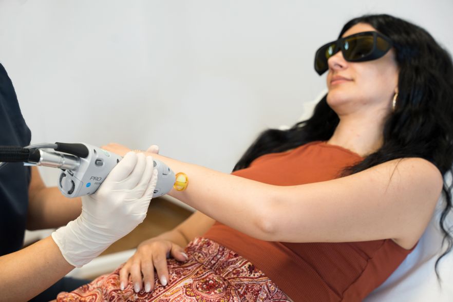 Laser hair removal with Alexandrite Candela GentleLase Pro